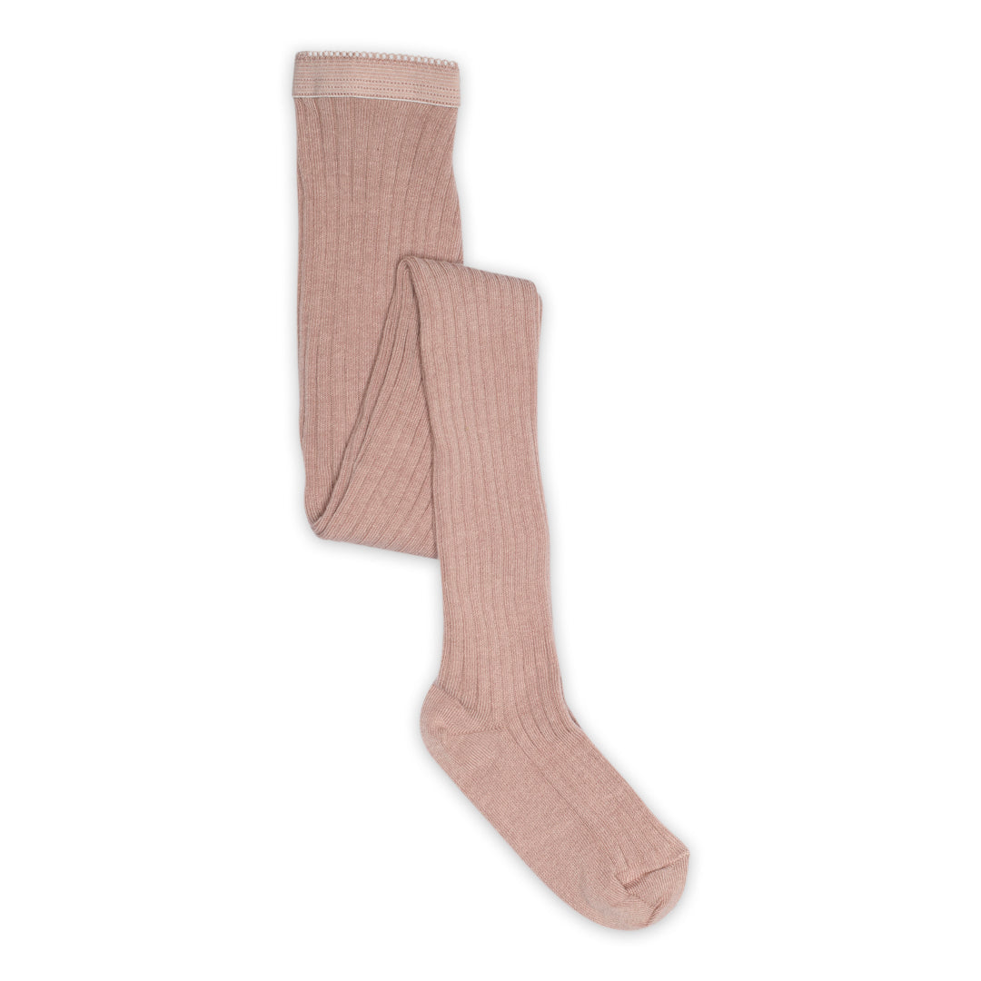 Rippstrumpfhose aus Baumwolle
