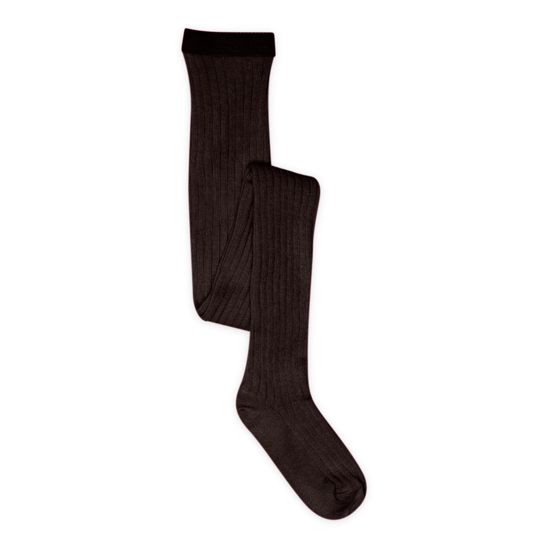 Rippstrumpfhose aus Baumwolle