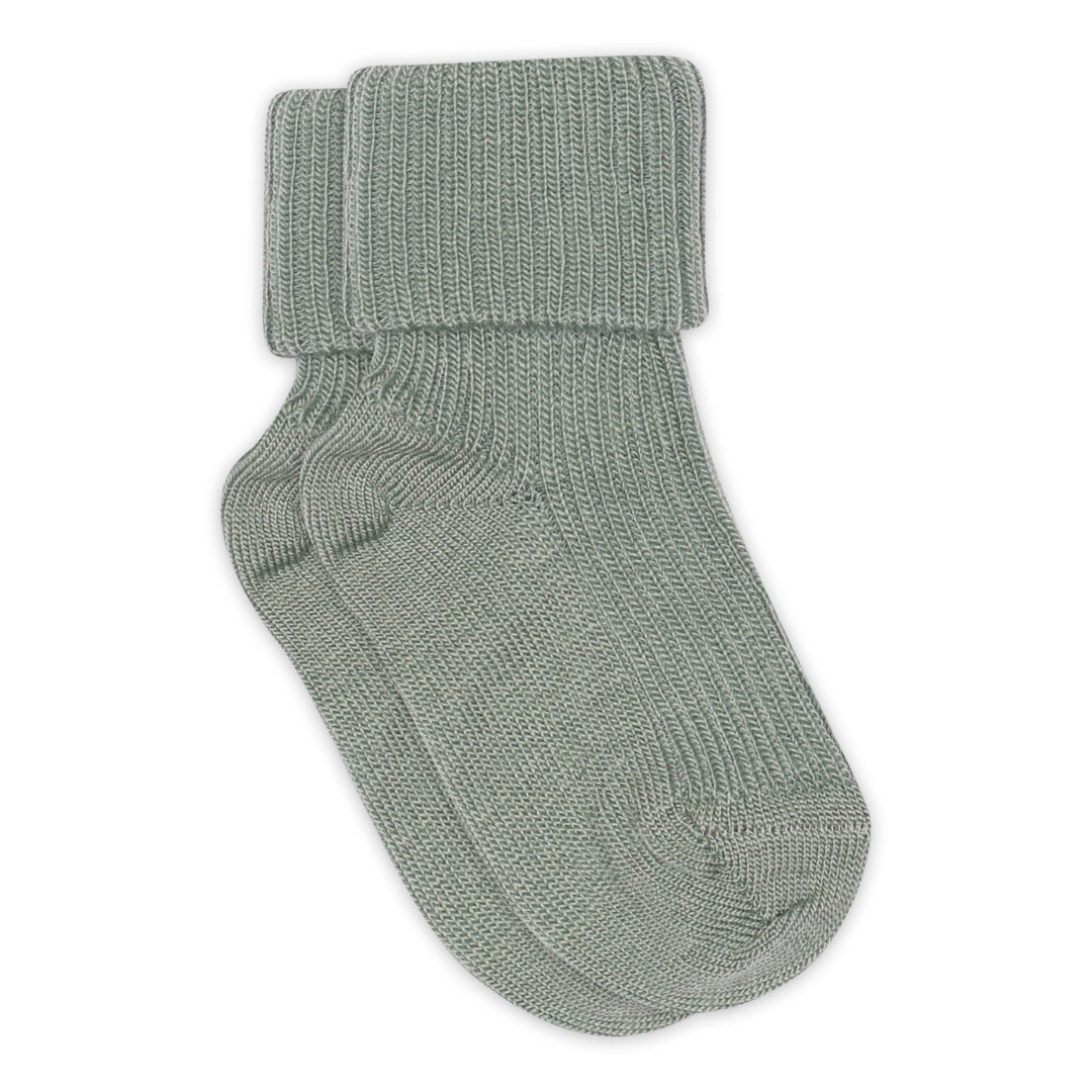 Babysocken aus Wollrippe