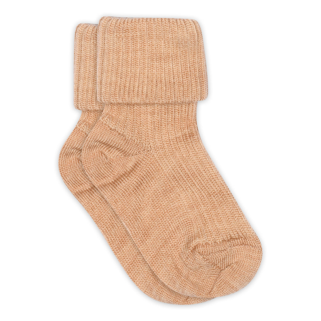 Babysocken aus Wollrippe