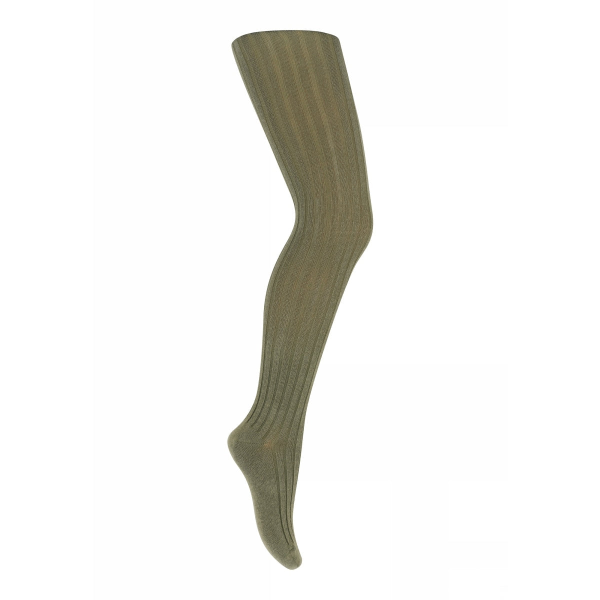 Rippstrumpfhose aus Baumwolle