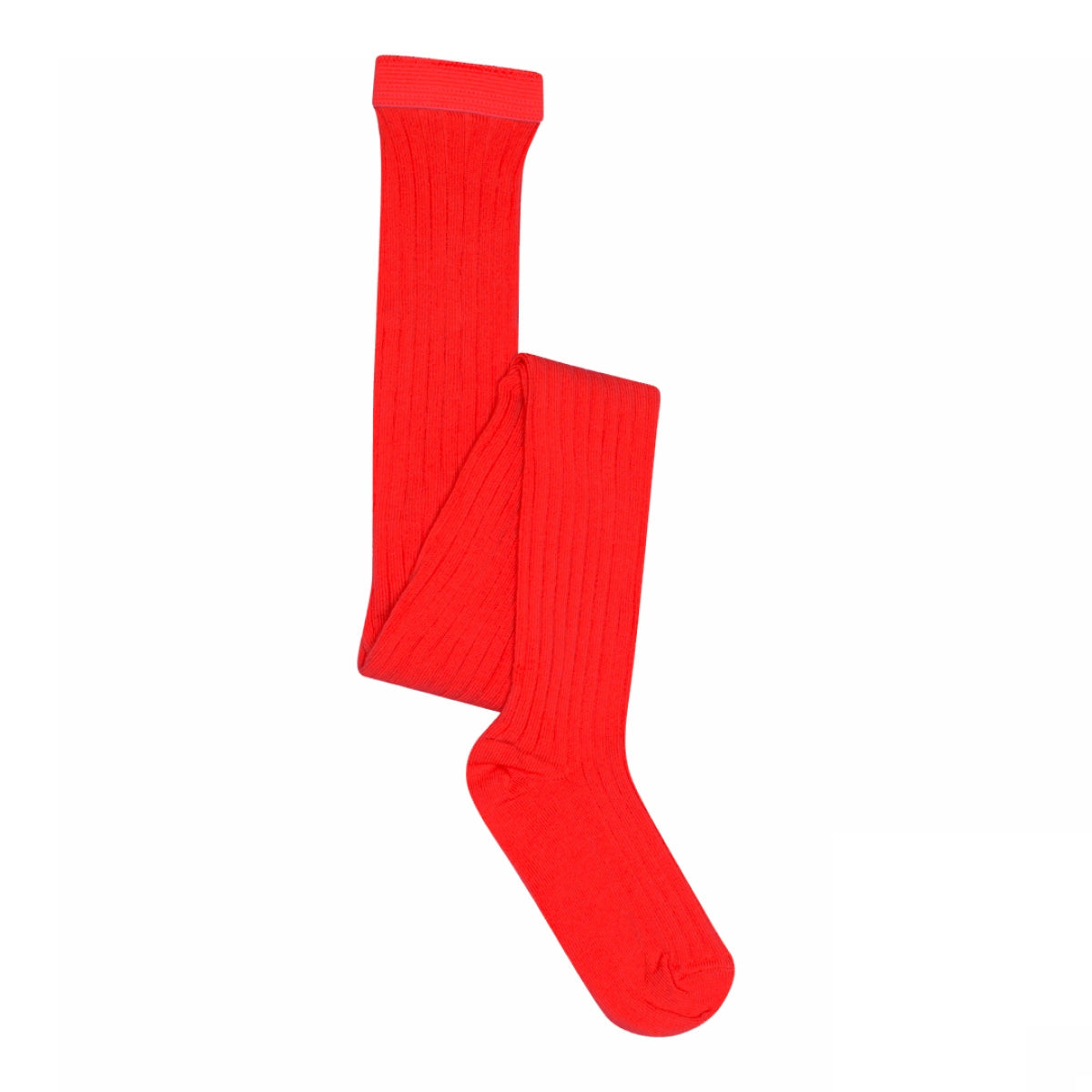 Rippstrumpfhose aus Baumwolle