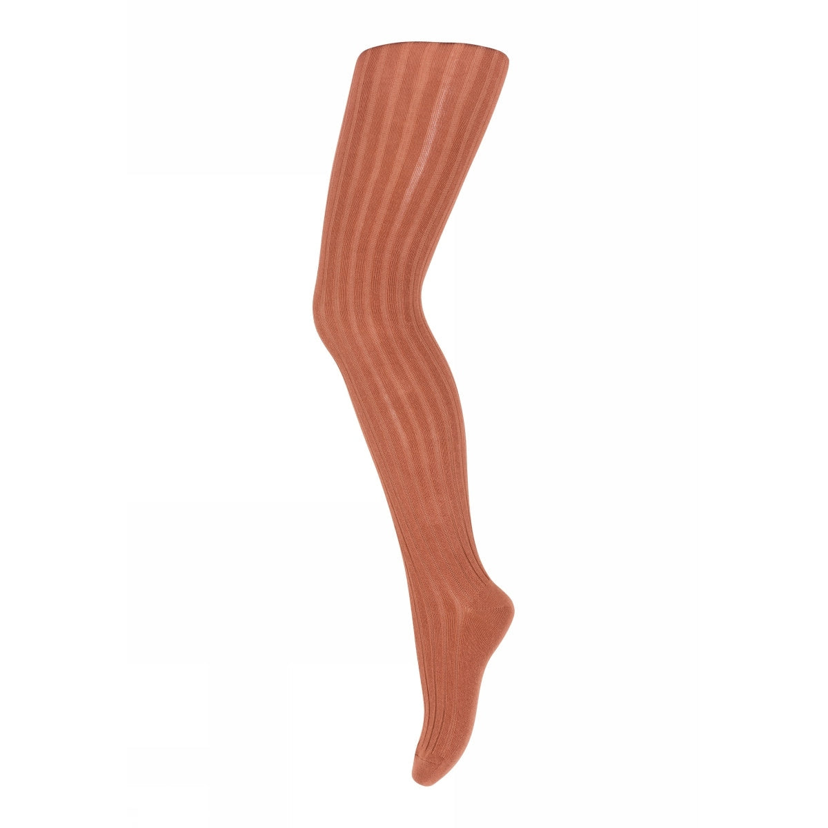 Rippstrumpfhose aus Baumwolle