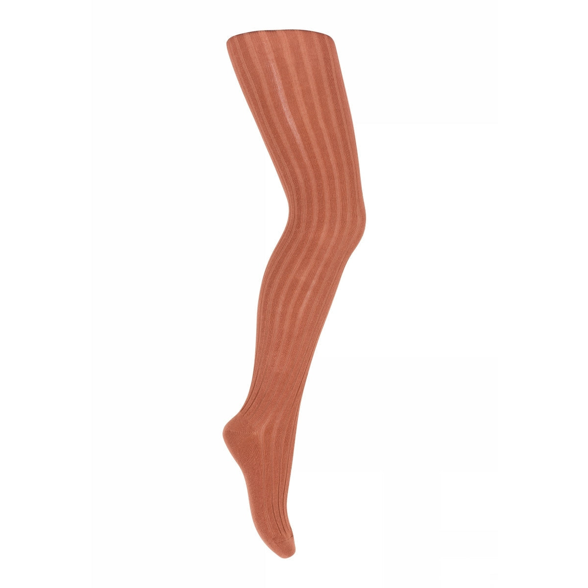 Rippstrumpfhose aus Baumwolle