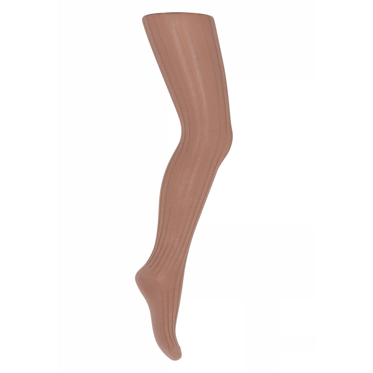 Rippstrumpfhose aus Baumwolle
