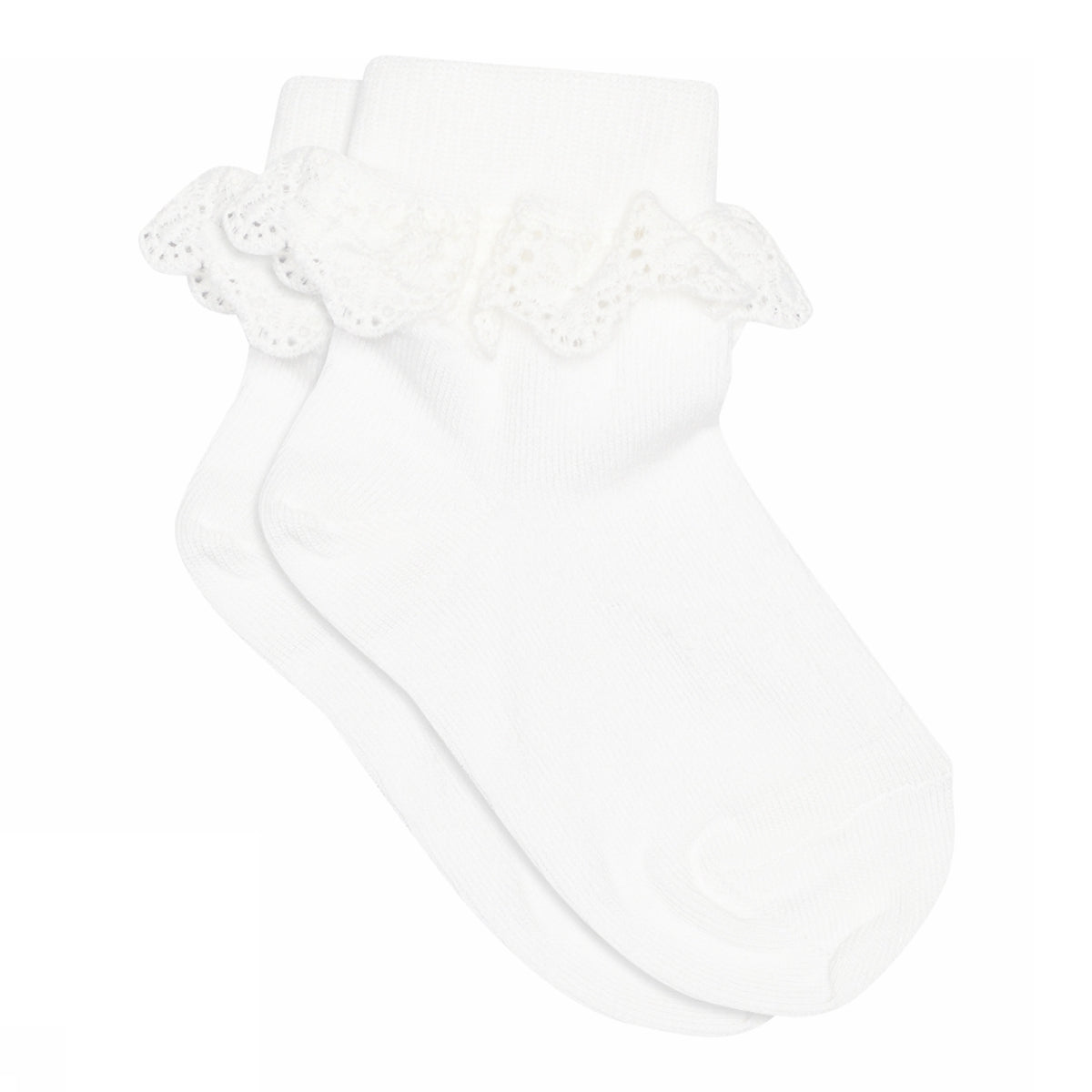 Baumwollsocken - Spitze