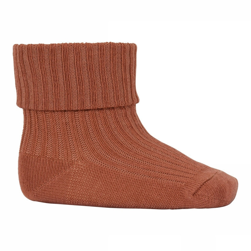 Babysocken aus Baumwollripp