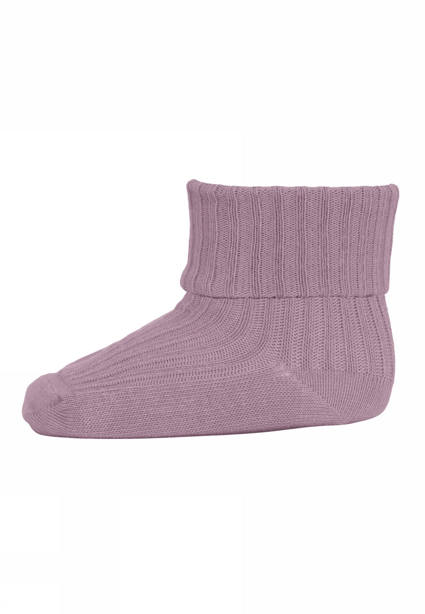 Babysocken aus gerippter Baumwolle