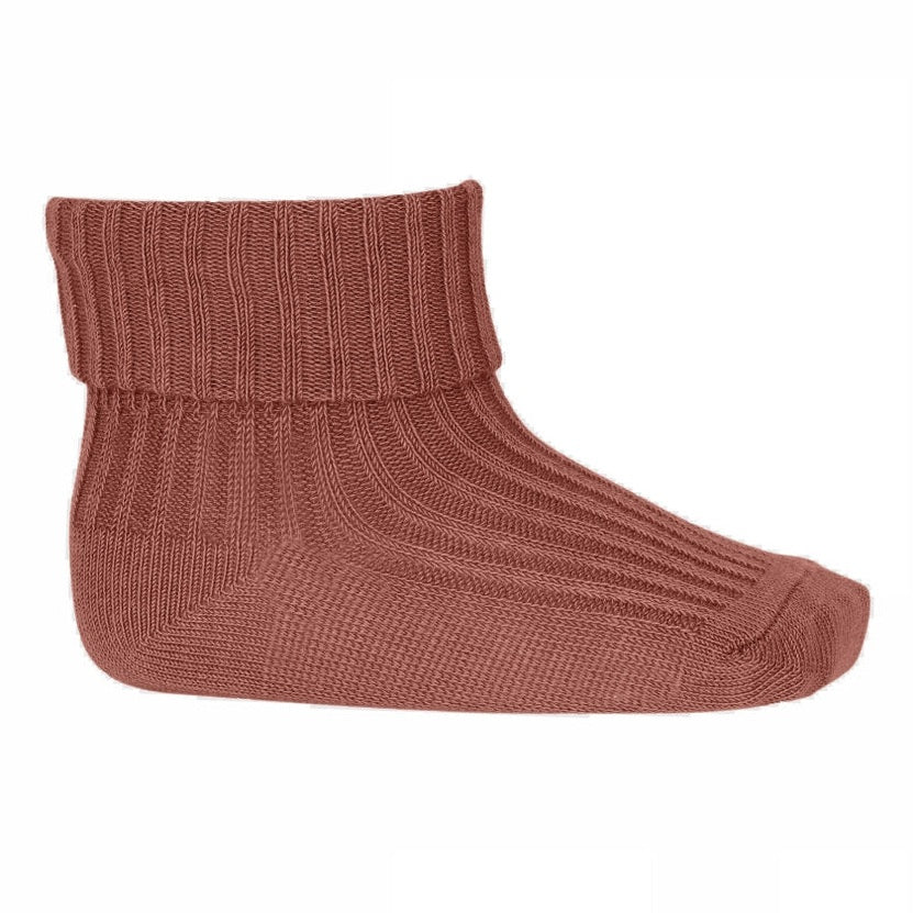 Babysocken aus gerippter Baumwolle