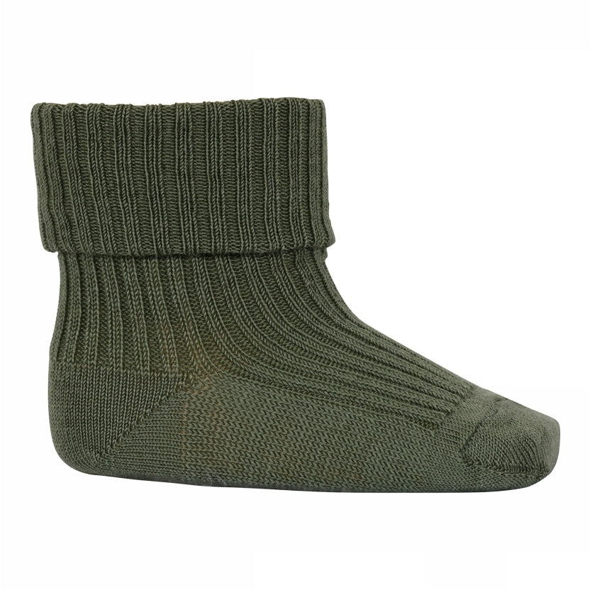 Babysocken aus Wollrippe