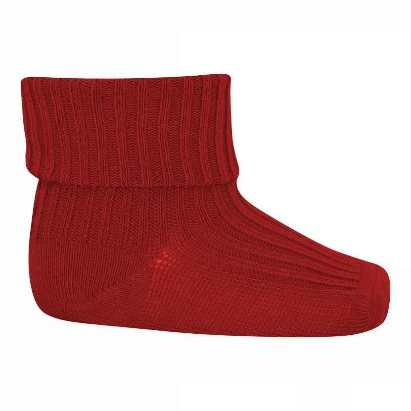Babysocken aus Wollrippe