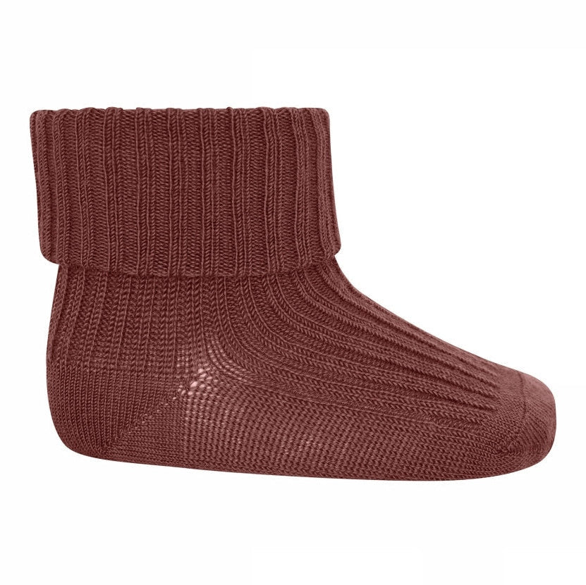Babysocken aus Wollrippe