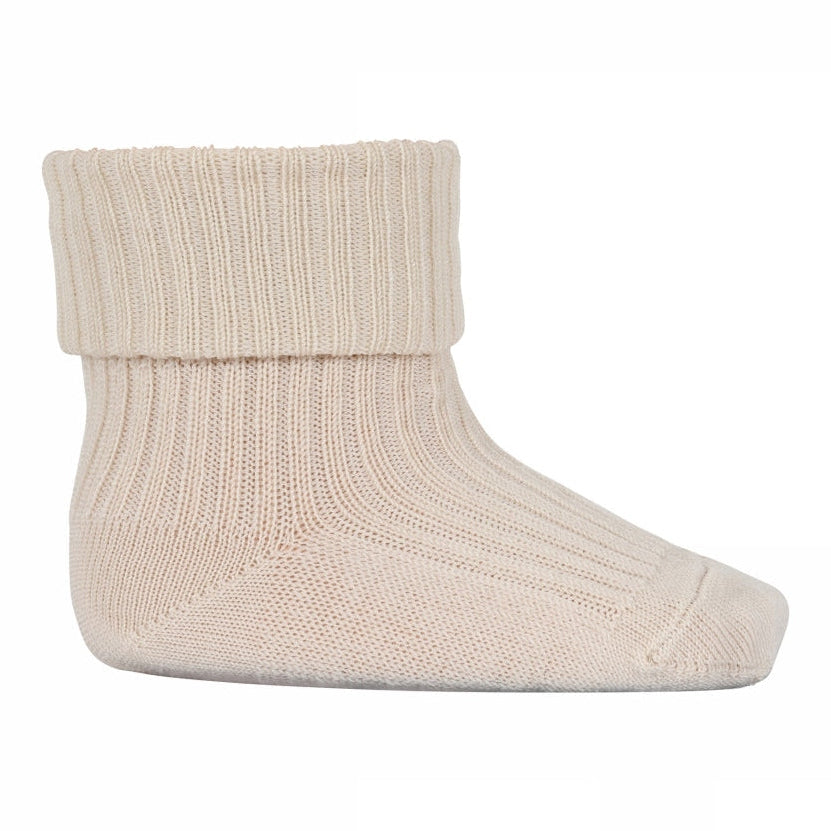 Babysocken aus Wollrippe