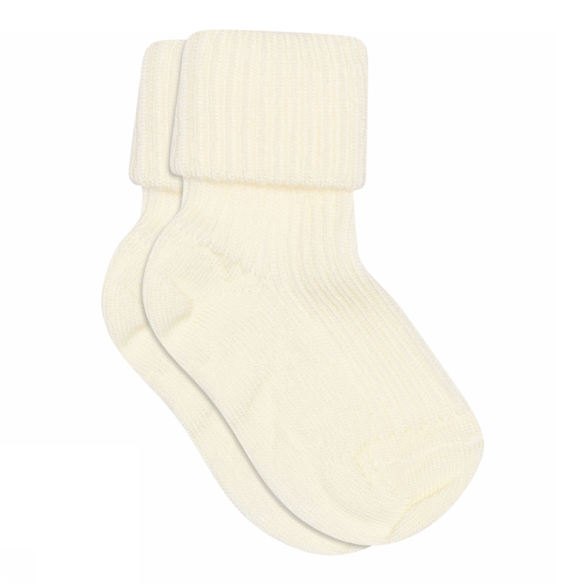 Babysocken aus Wollrippe
