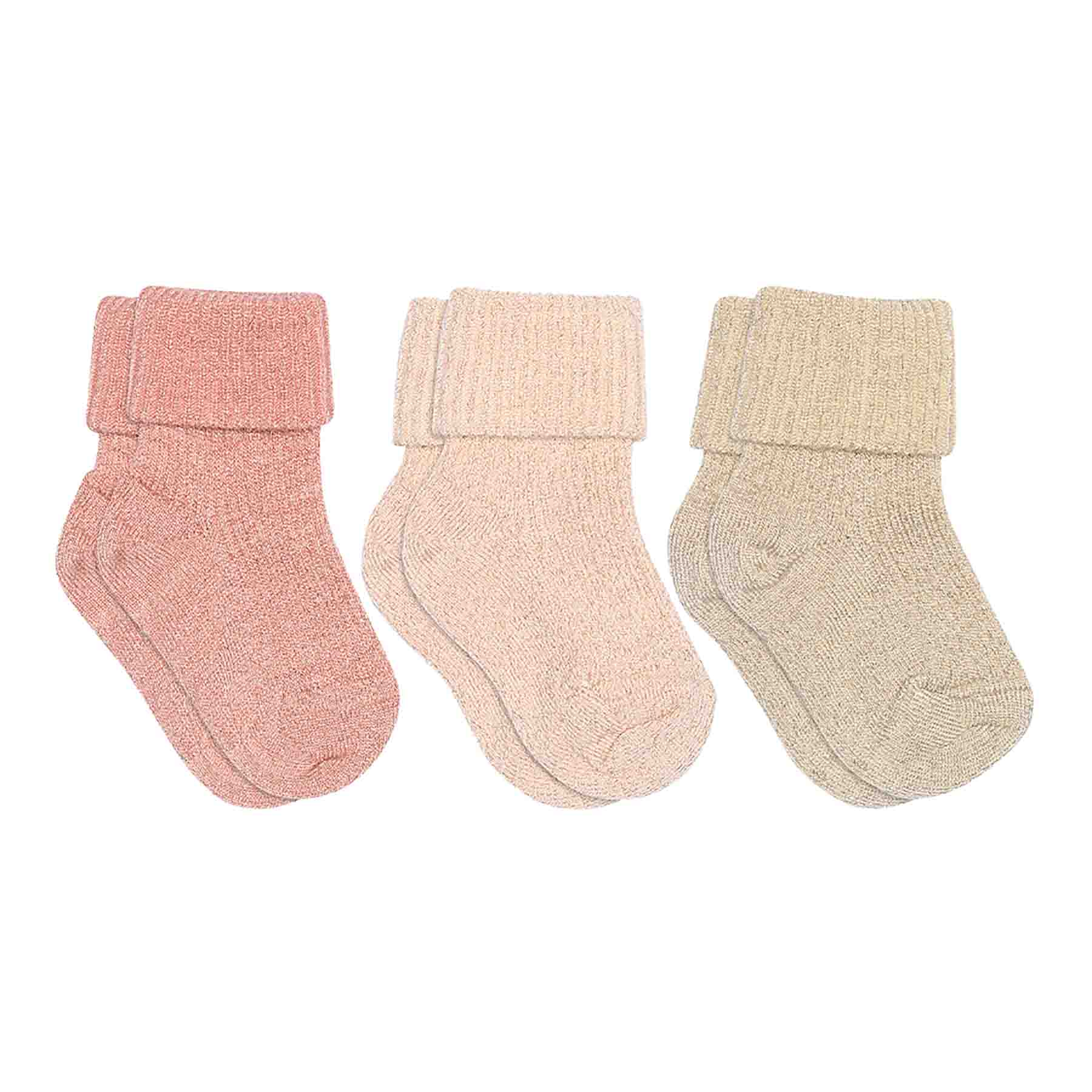 Ida Glitzersocken - 3er-Pack