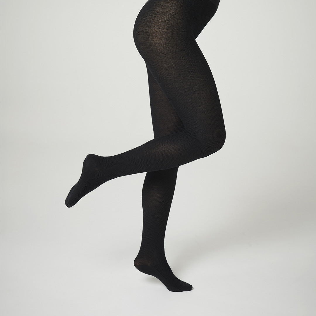 Kapsel-Wollstrumpfhose
