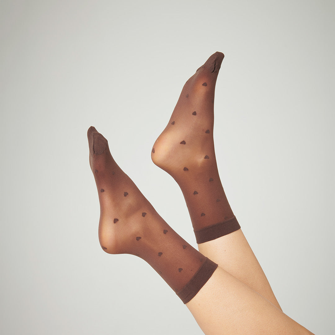 Melierte Socken