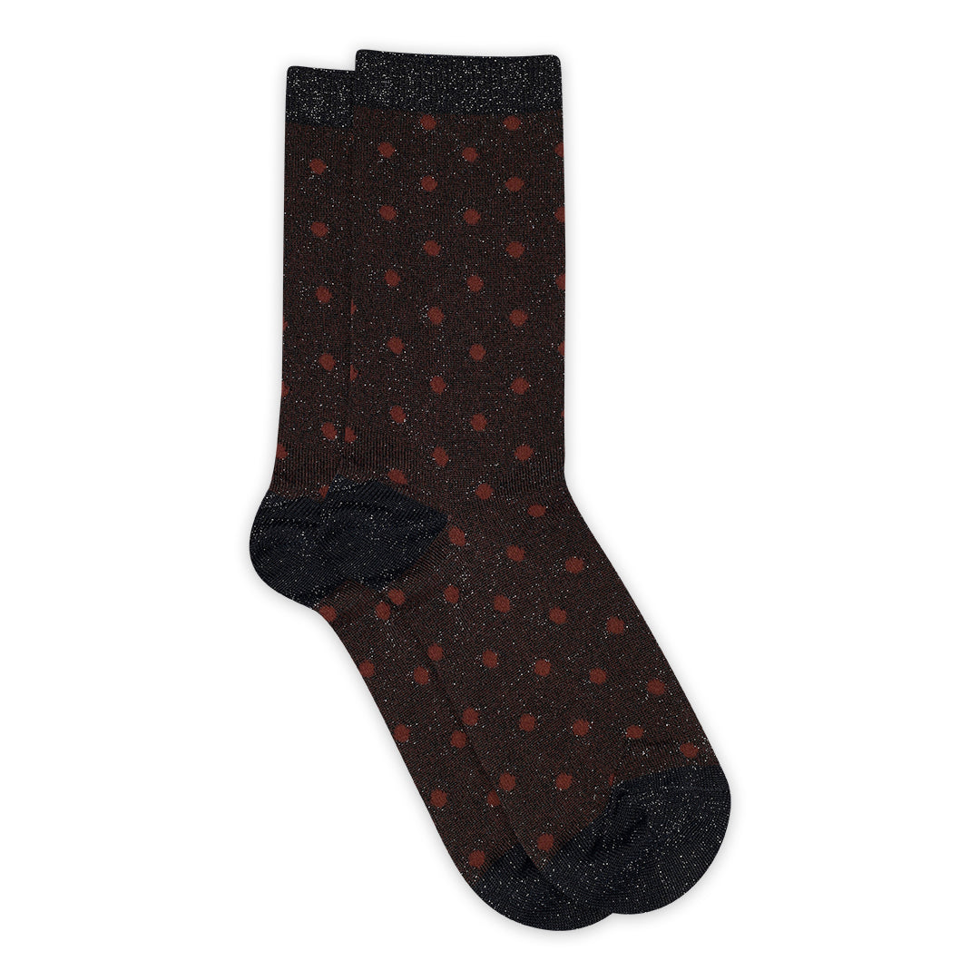 Donna Glitzersocken