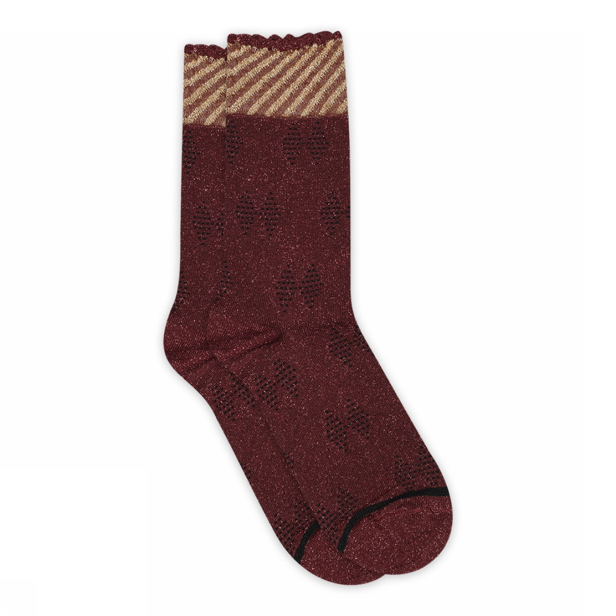 Flora Glitzersocken