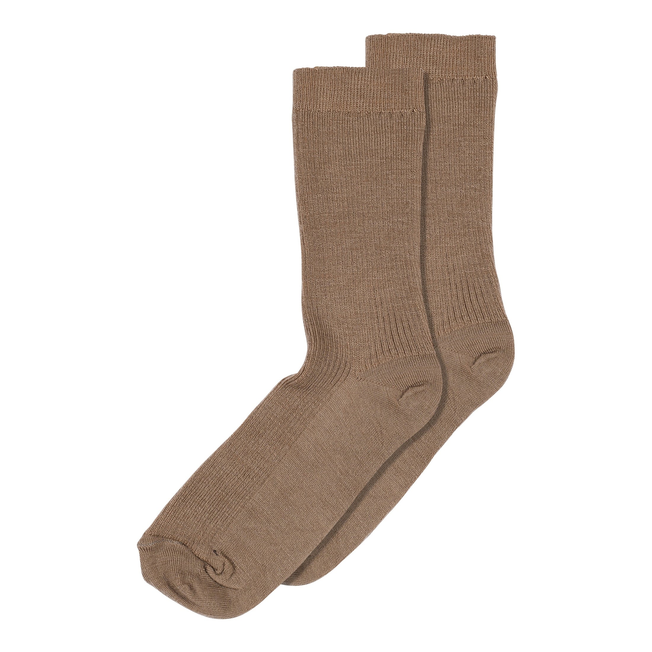 Feine Wollrippsocken