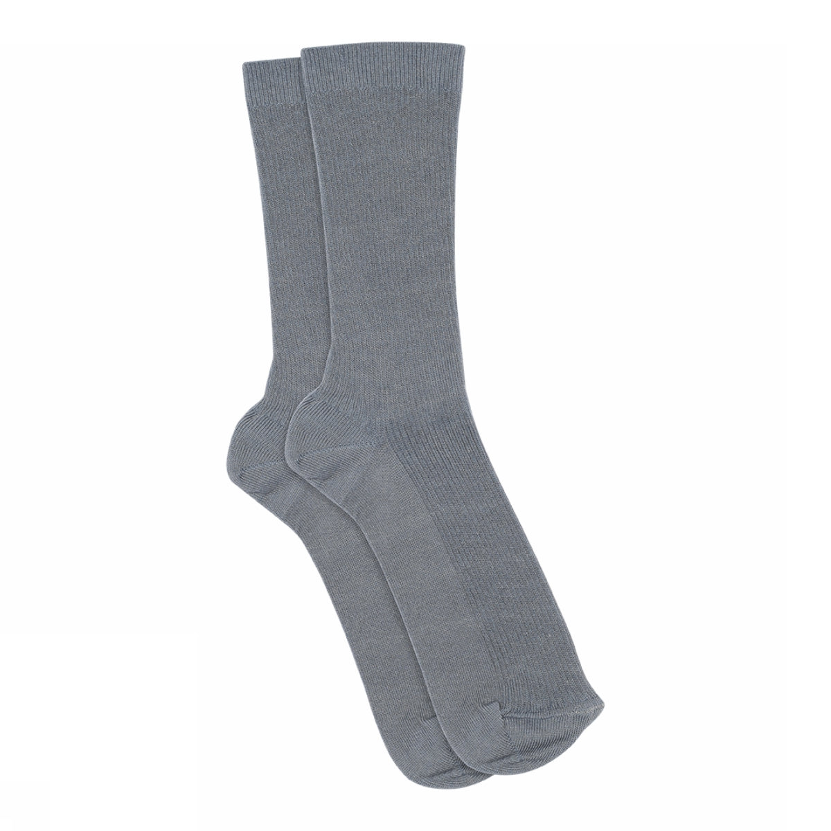 Feine Rippsocken aus Baumwolle