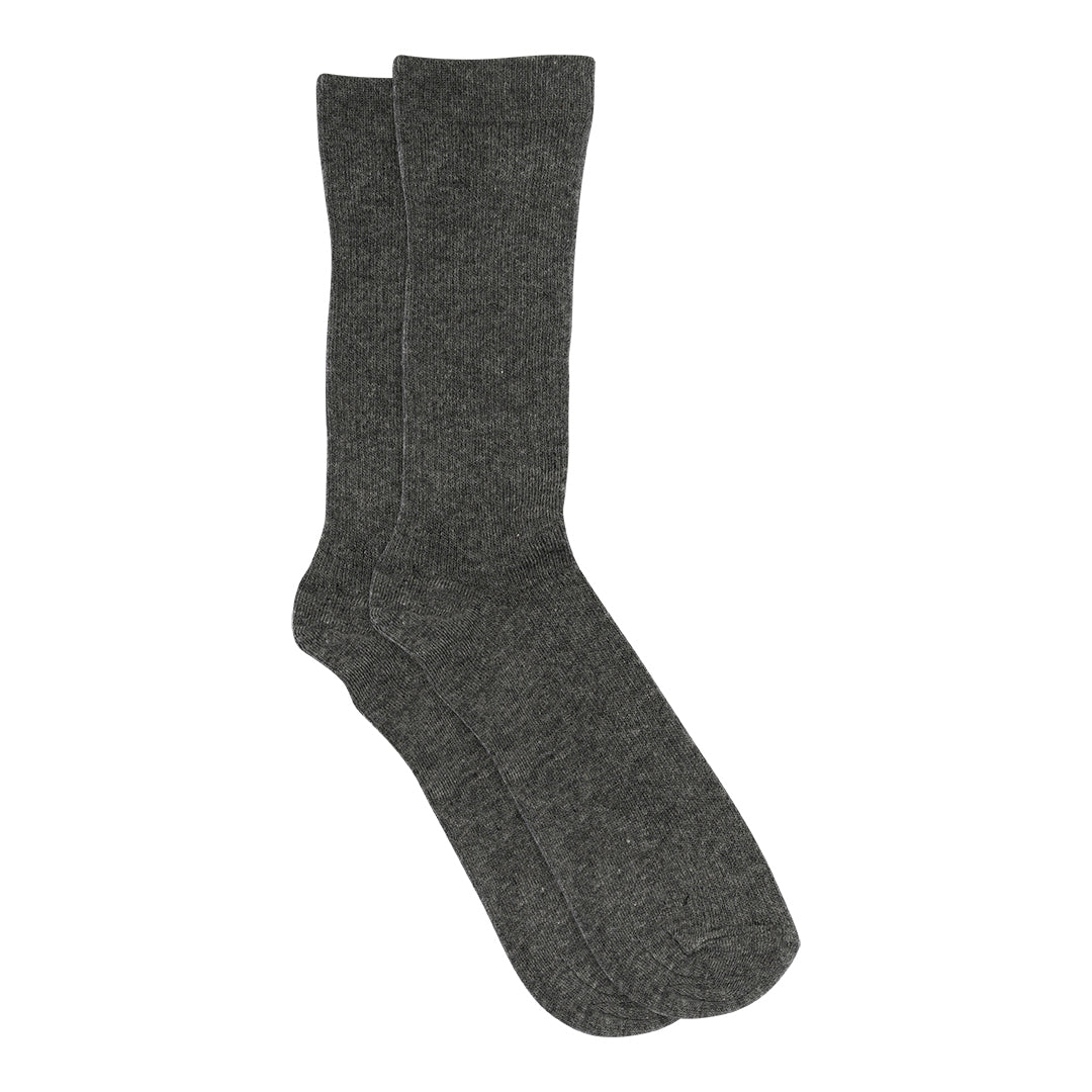 Feine Rippsocken aus Baumwolle