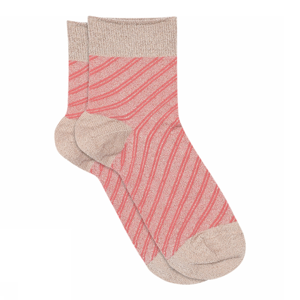 Kurze Glitzersocken Elisa