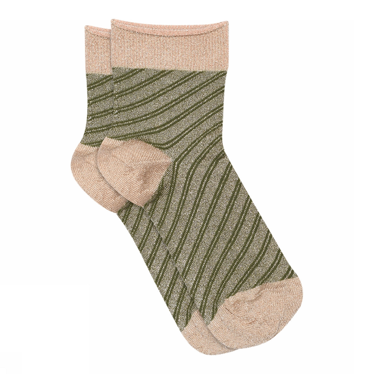Kurze Glitzersocken Elisa