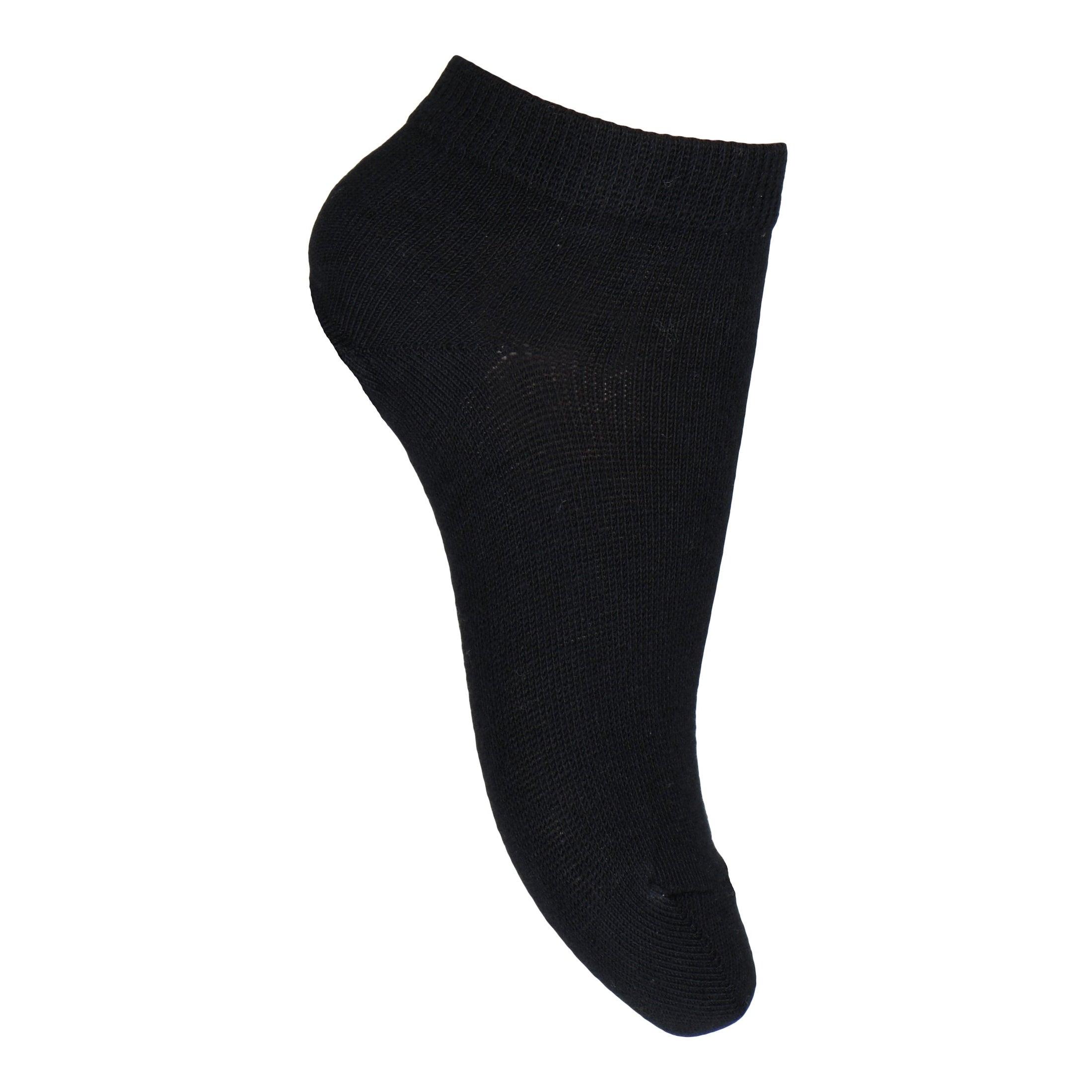 Sneaker-Füßlinge - 5er-Pack - Schwarz