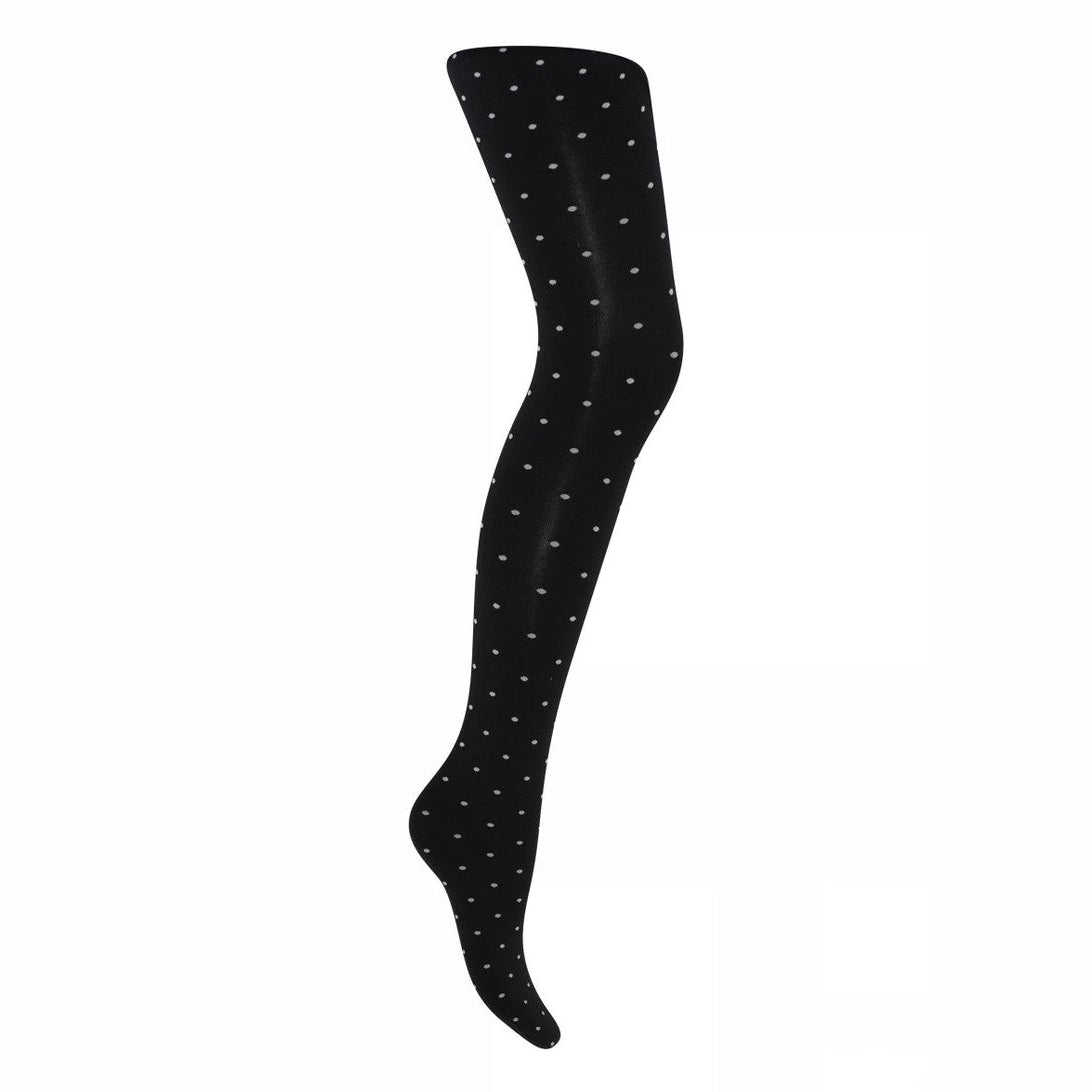 Gepunktete Strumpfhose