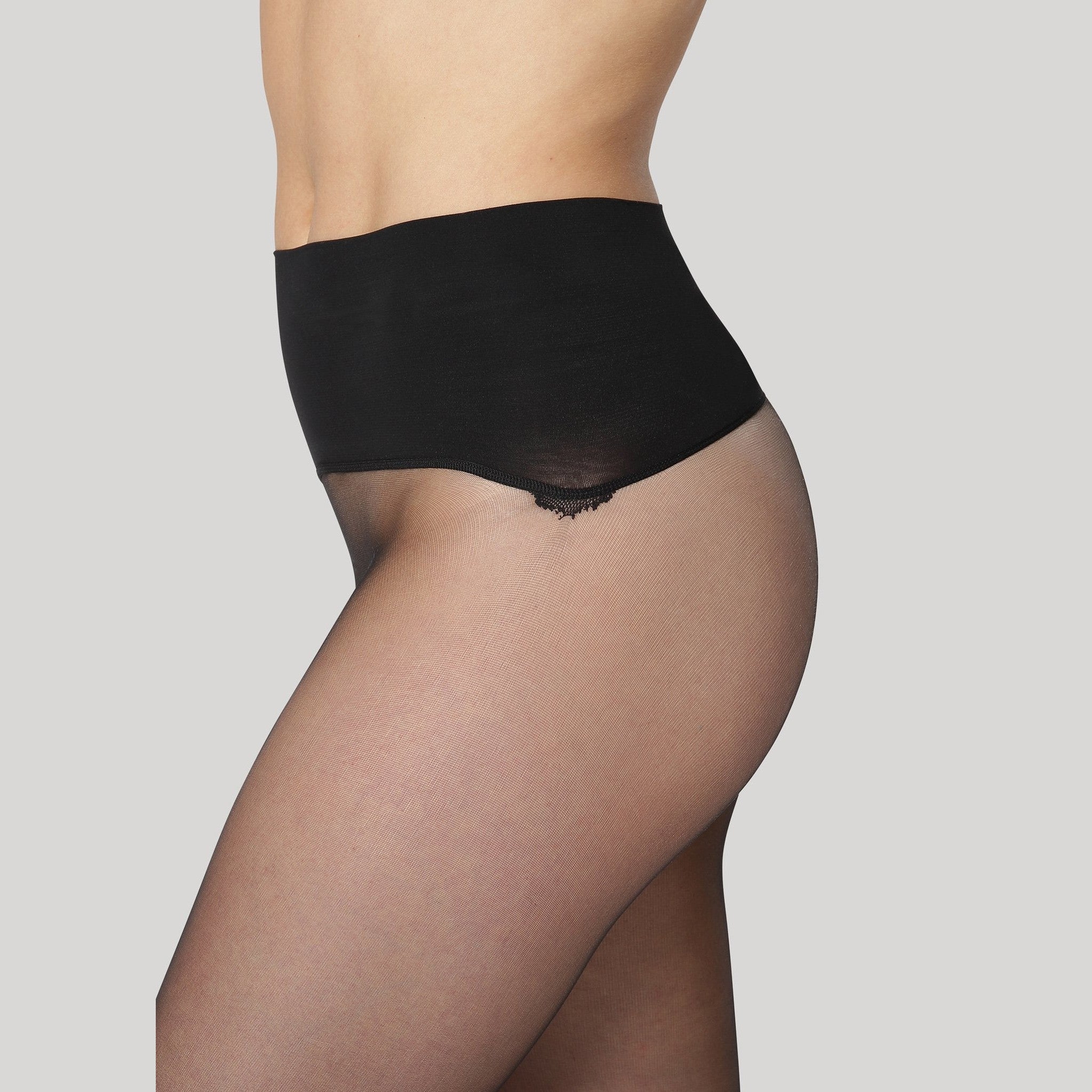 Erika 15 Denier - Schwarz