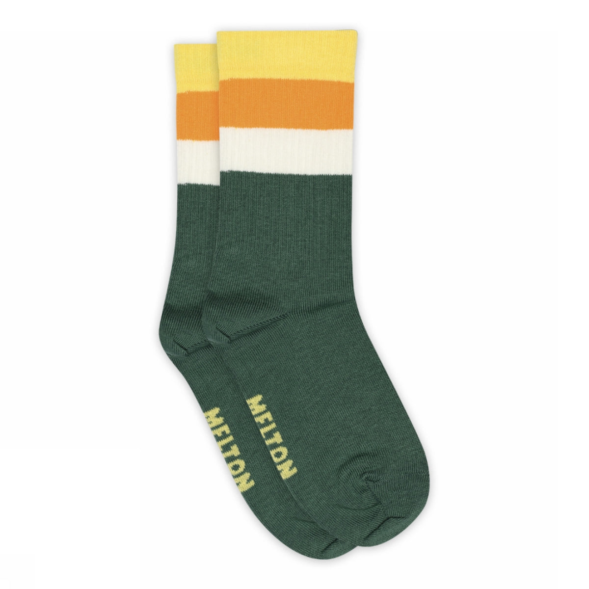 Breit gestreifte Socken