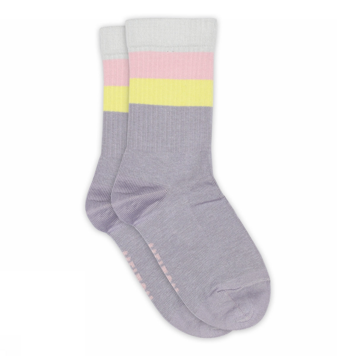 Socken mit breiten Streifen