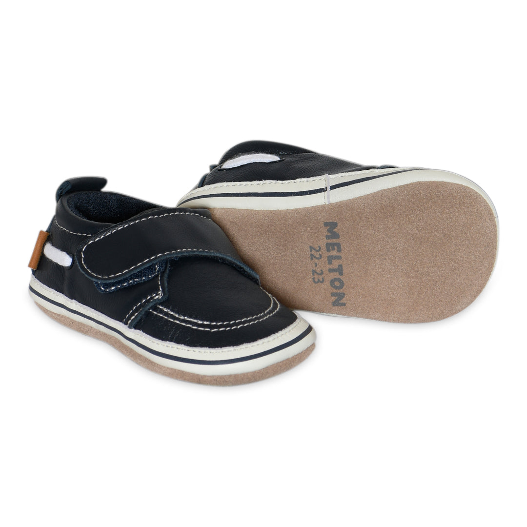 Matrosen-Lederpantoffeln