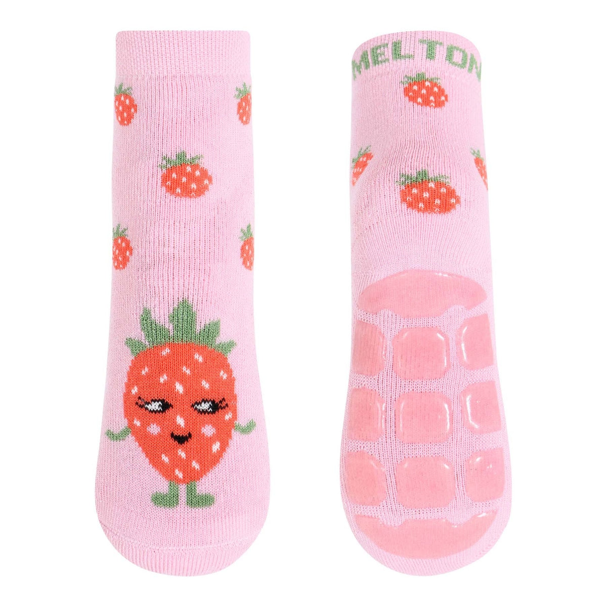 Erdbeersocken - Antirutsch