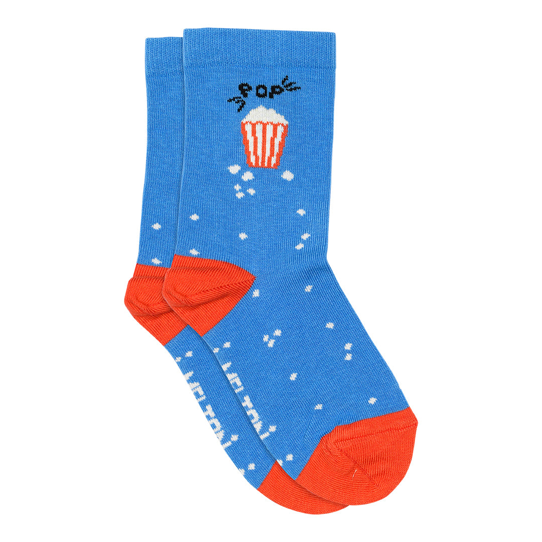 Popcorn-Socken