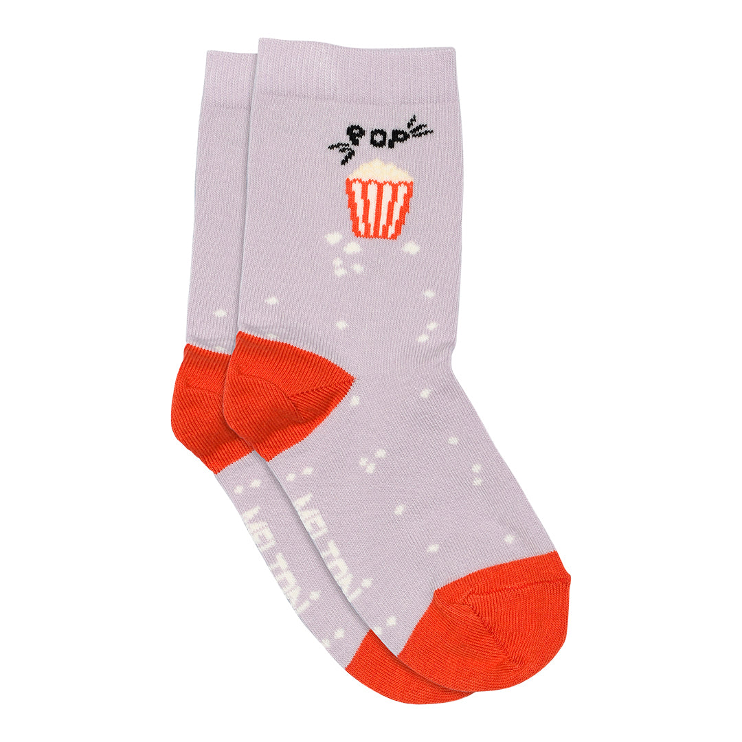 Popcorn-Socken