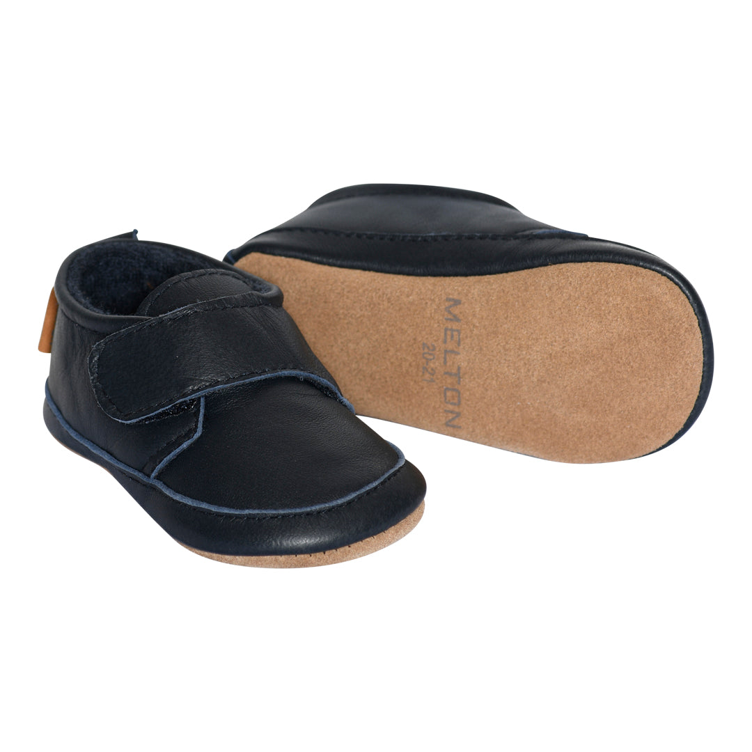 Klassische Lederpantoffeln