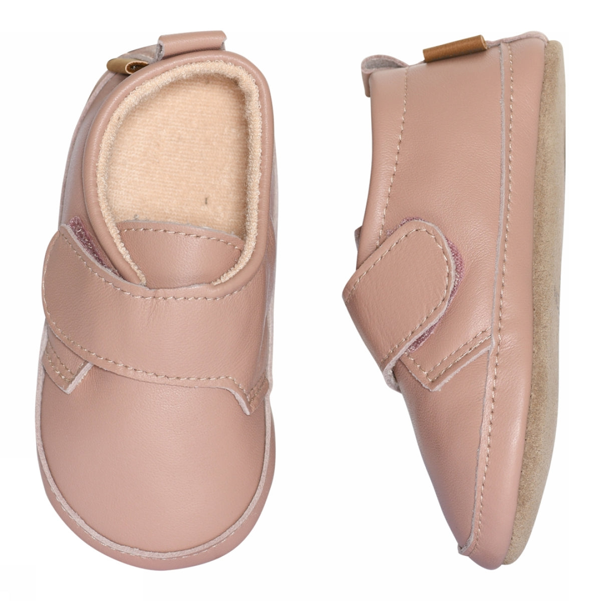 Klassische Lederpantoffeln