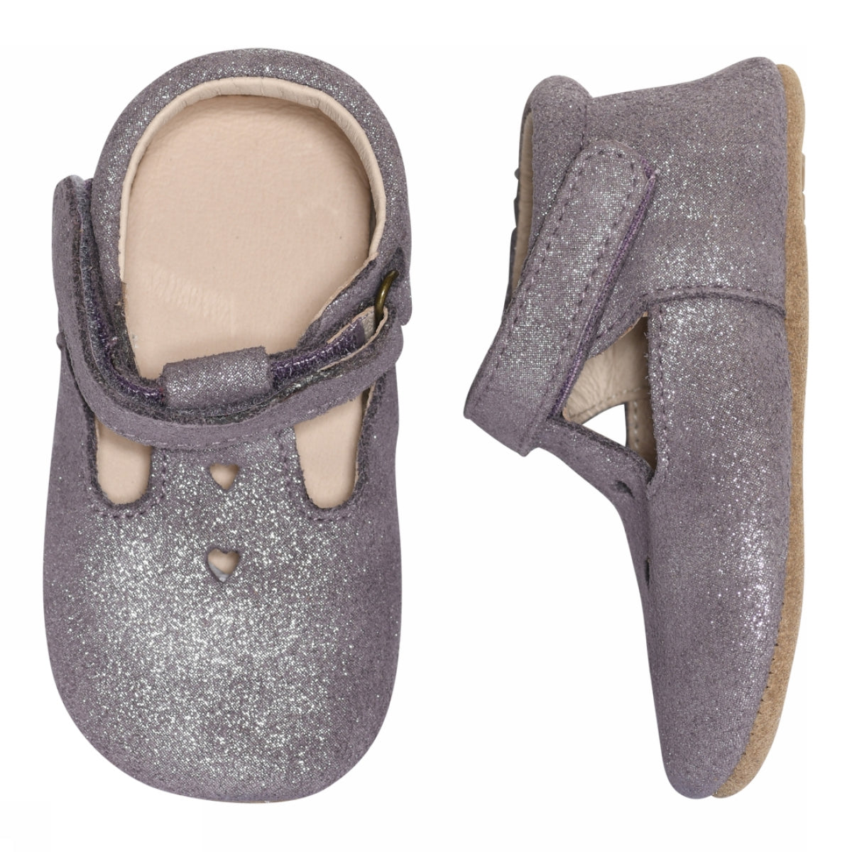 Mary Jane-Slipper aus Leder