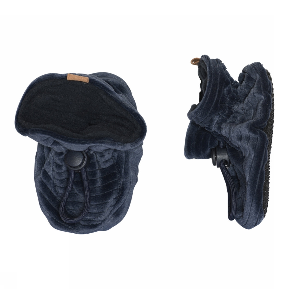 Hausschuhe aus Samttextil