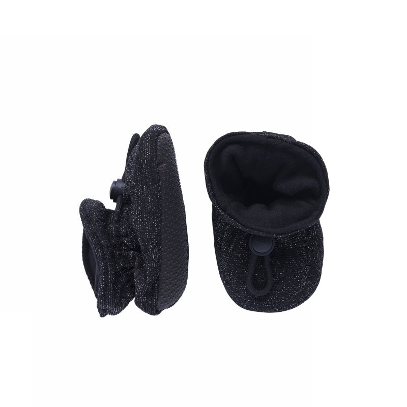 Glitzernde Textilpantoffeln