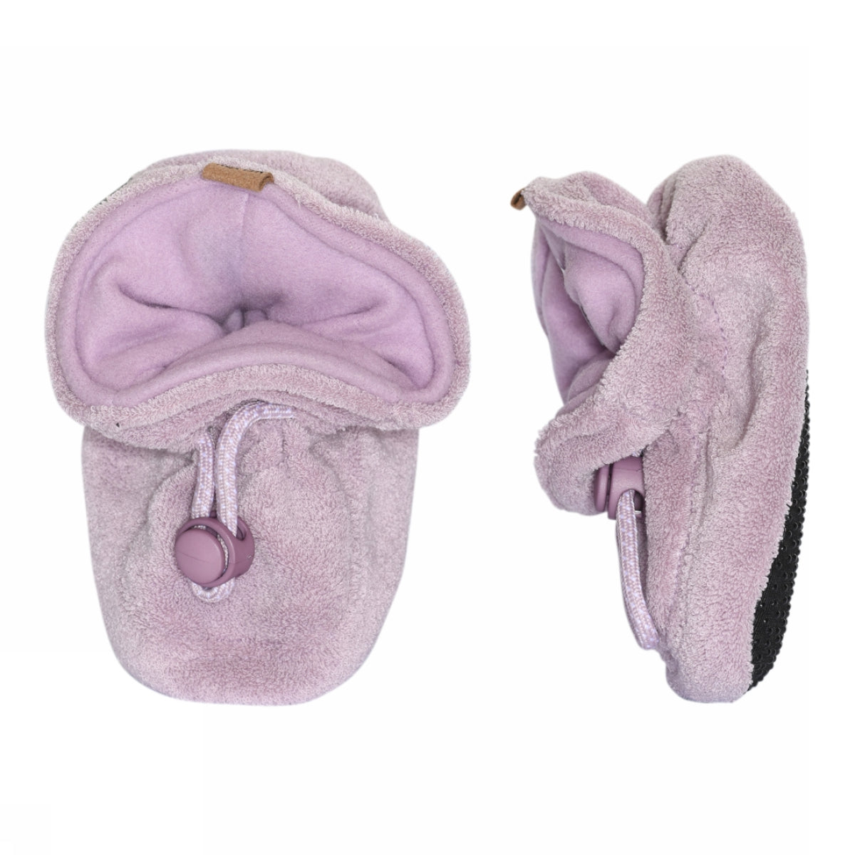 Hausschuhe aus Frottee-Textil
