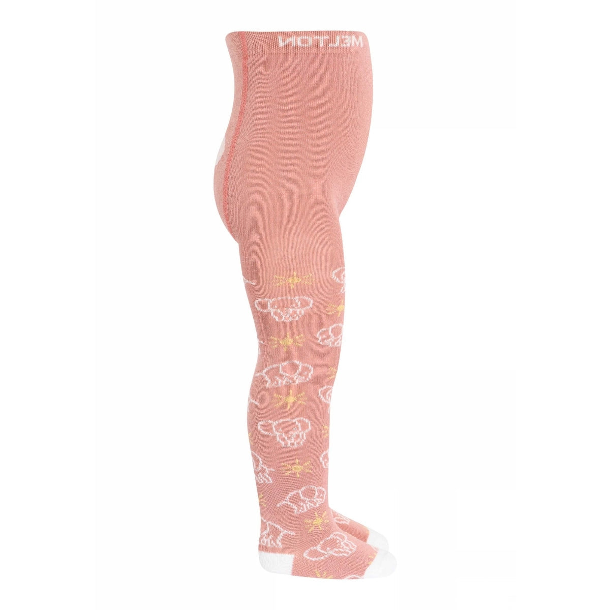 Strumpfhose mit Elefantenmotiv