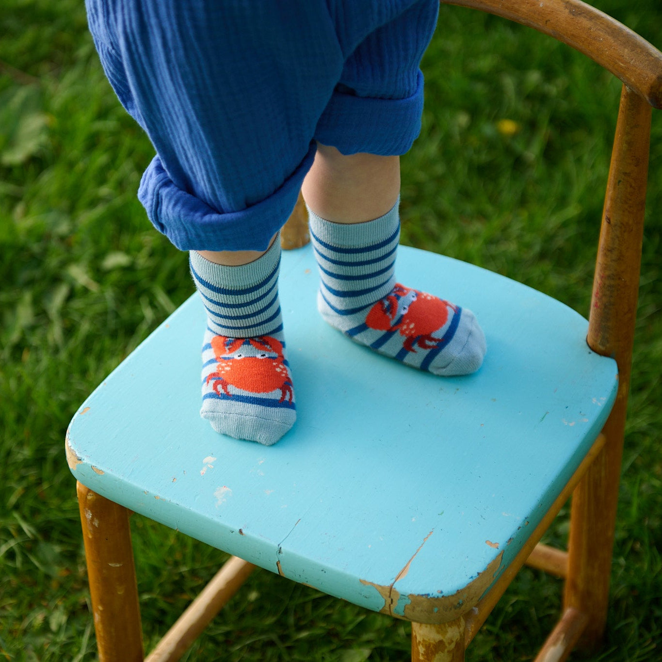 Krabbensocken – rutschfest