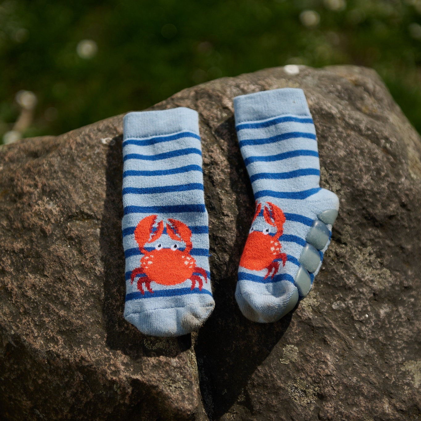Krabbensocken – rutschfest