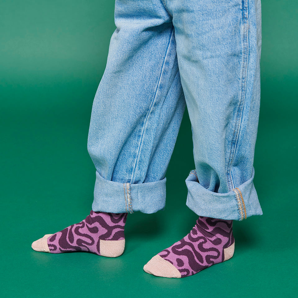 Wellen-Socken