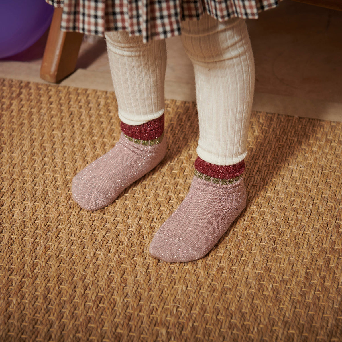 Glitzersocken von Norma