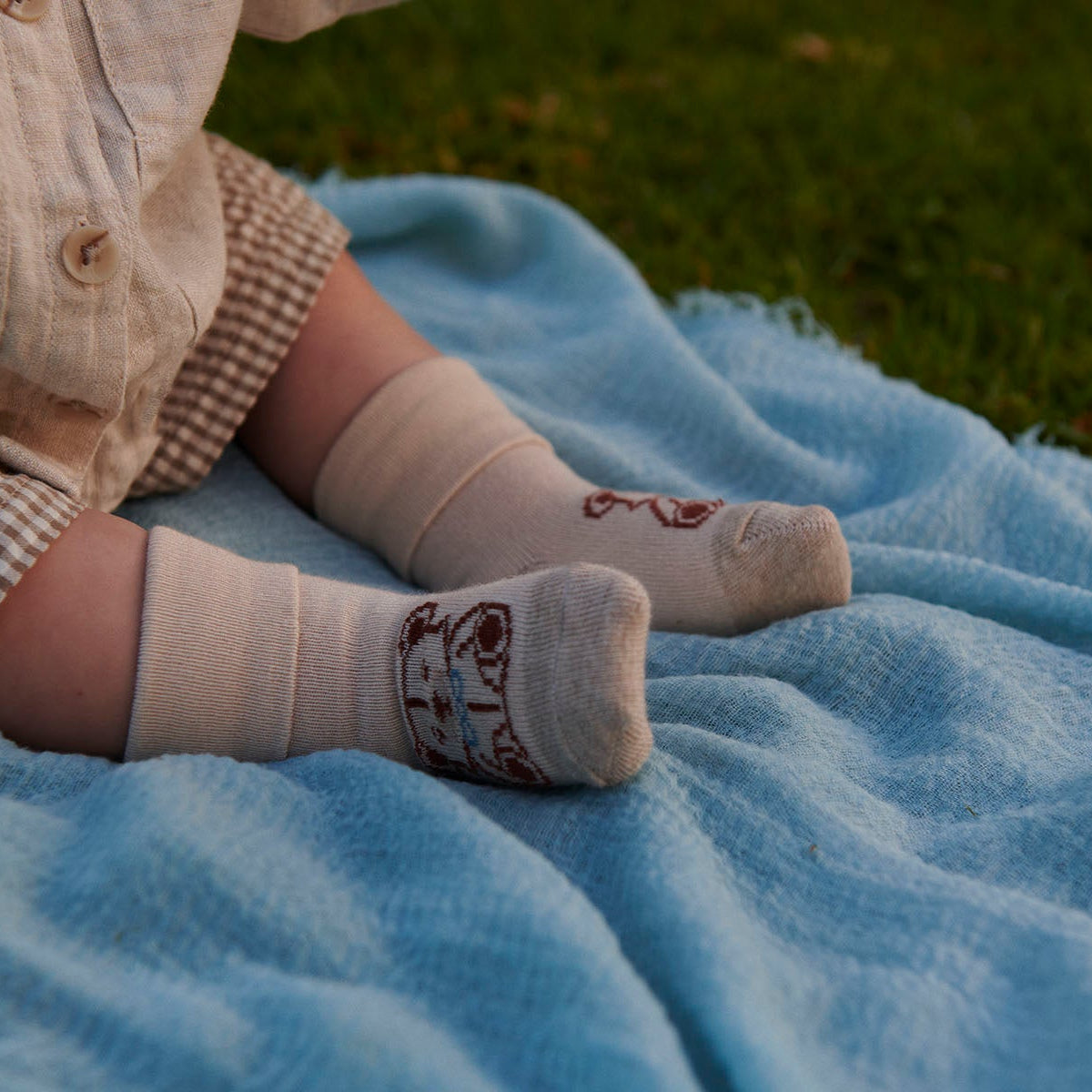 Teddy-Socken