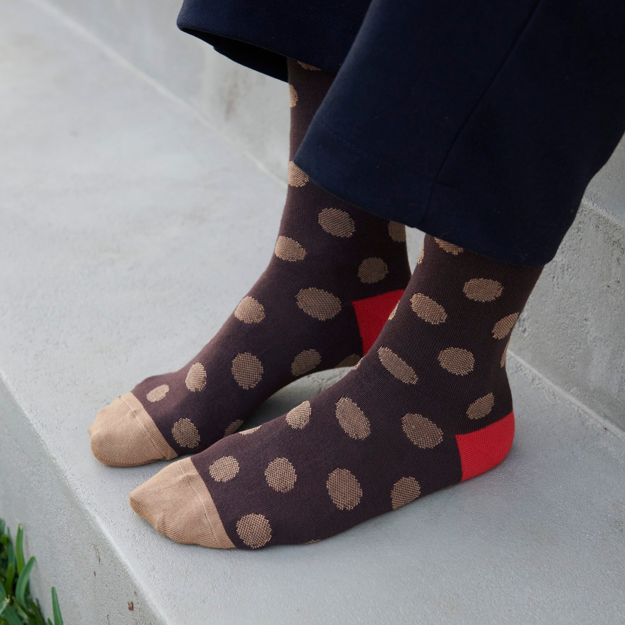Rote Socken